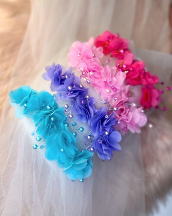 ریسه سر مدل گل رنگبندی