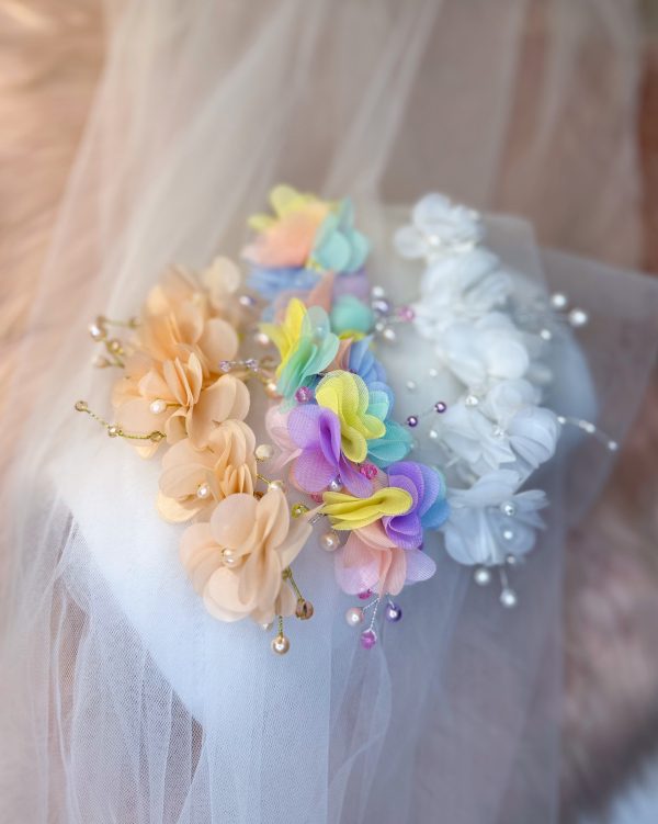 ریسه سر مدل گل رنگبندی