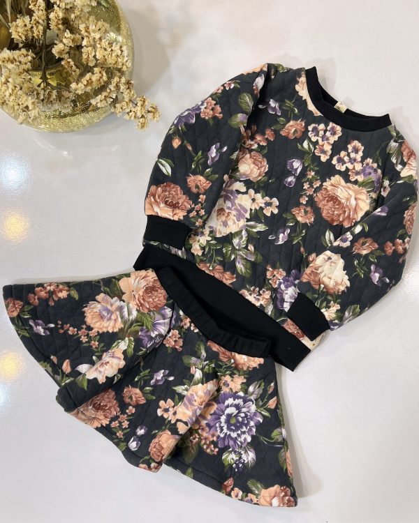 ست دخترانه دورس و دامن تو کرکی